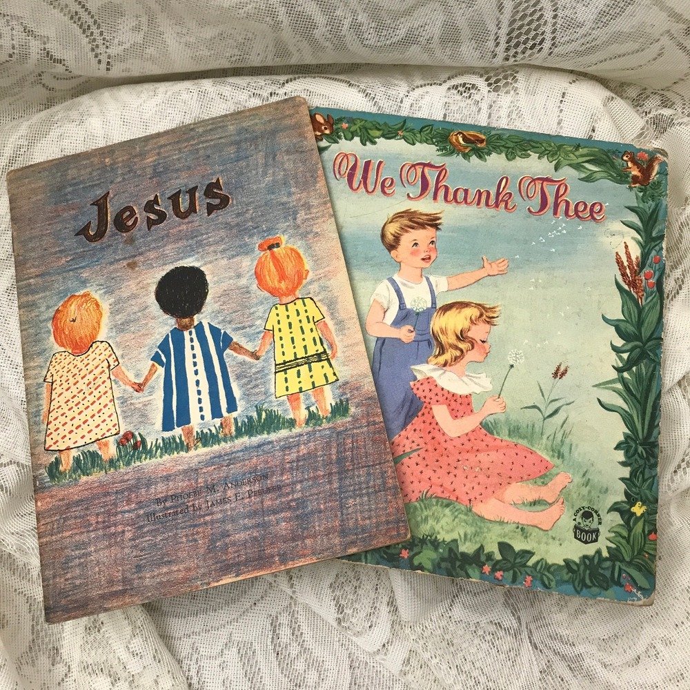 Vintage‎ Childrens Religious Storybook, Ralph Waldo Emerson 1955, 1960 USA